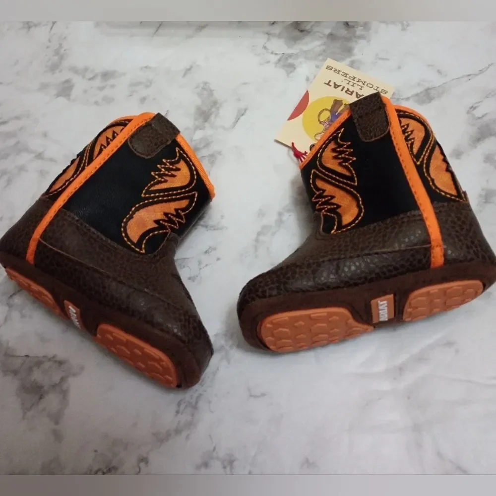 NIB Ariat Lil Stompers Baby Boots Size 6wks-3mnths